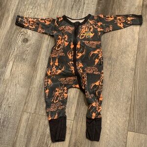 Bonds Marvel Kids One Piece with Orange and Black Design